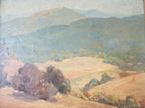 Vintage Signed Landscape Painting by California Artist Emilie Hall