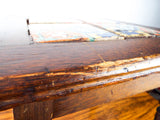 Antique Mission Style Tiled End Table California Tile Oak Side Tile