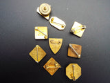 Vintage Collection Temperance Pins YPB ATS Masonic Pins Lapel Badges 1910 1940s