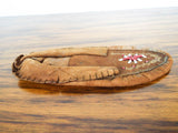 Native American Beaded Leather Moccasins ~ Plains Tribes