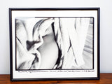 Vintage Signed Dedicated Art Photograph Black & White Risque Female Photo 1992
