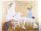 Vintage Original Philippe Noyer 1983 Maud Signed Limited Ed Serigraph 196/225
