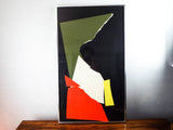 Vintage Original Lithograph Signed Abstract Art Jean Miotte Ltd Edition 11/260