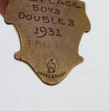 1930s Dieges & Clust Champions Tennis Medals