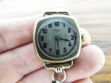 1920s Gruen Cushion Wrist Watch ~  Wisconsin Anti Saloon League