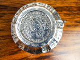 Antique Coin Silver Ashtray