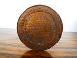 Antique 1905 Pikes Peak Civil War Brass Coin
