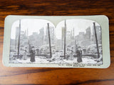 Antique 1906 San Francisco Earthquake Original Stereoview Cards