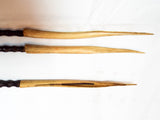 Antique Cassowary Bone Head Hunting Tipped Arrows ~ Papua New Guinea