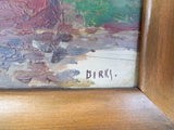 Antique Signed Seascape Oil Painting ~ Andreas Dirks