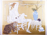 Vintage Original Philippe Noyer 1983 Maud Signed Limited Ed Serigraph 196/225