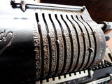 Antique 1920s Lipsia 3 Mechanical Pin Wheel Calculator