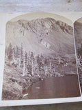 Stereoscope Card by Charles Emery "Gibbs Peak & Lakes of the Clouds" - Yesteryear Essentials
 - 2